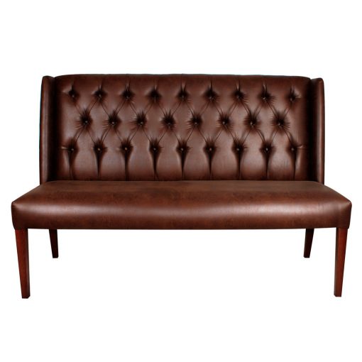 MURANO PADDED UPHOLSTERED BENCH Vintage style, with fusion padded upholstery. Find it on MisterWils. More than 4000sqm of showroom and warehouse.