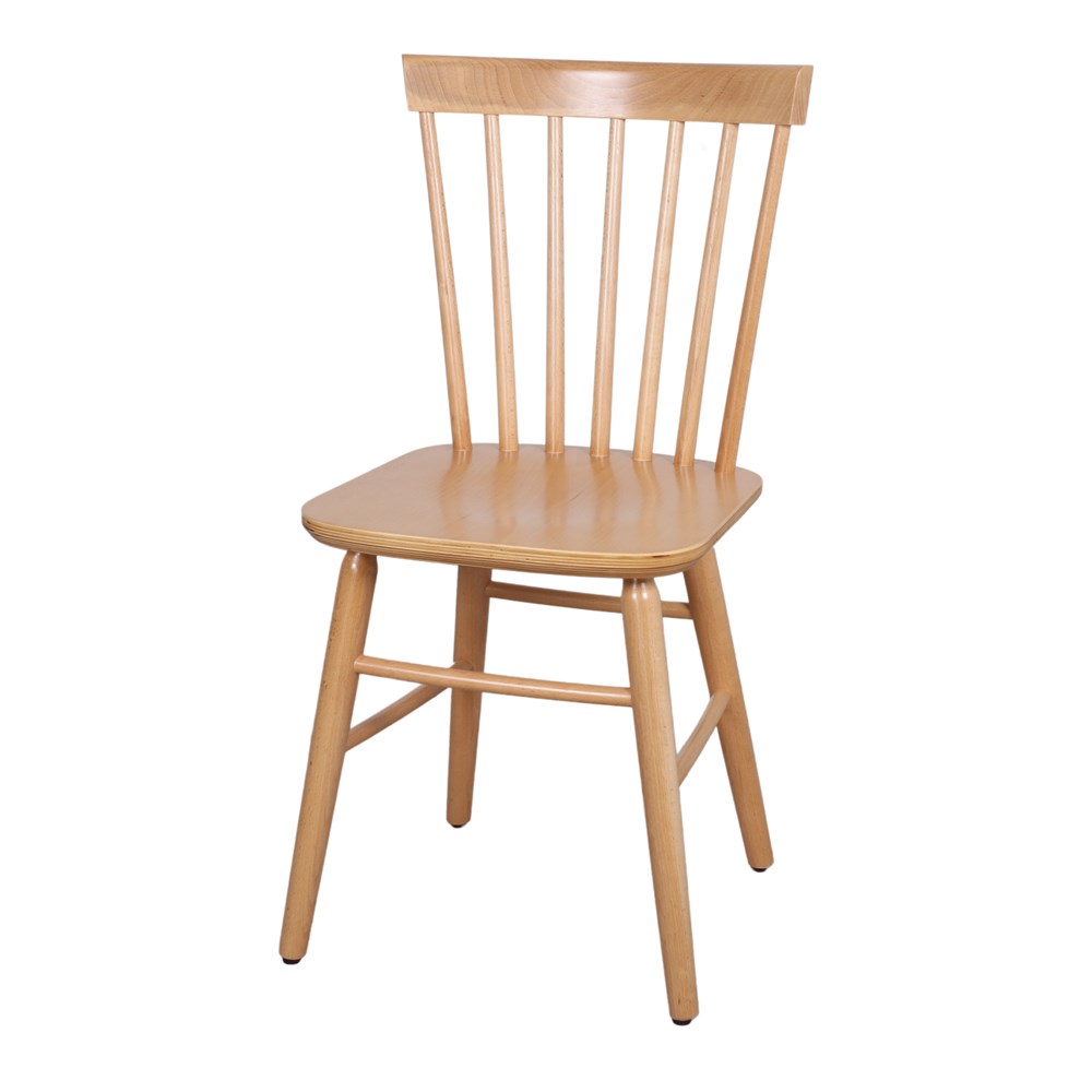 COVENTRY WOODEN CHAIR Windsor - Ercol style, made of turned beech wood. Find it on MisterWils. More than 4000sqm of showroom and warehouse. 4/4