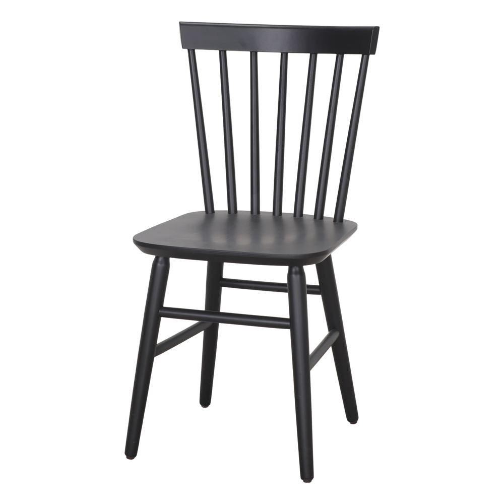 COVENTRY WOODEN CHAIR Windsor - Ercol style, Black 1