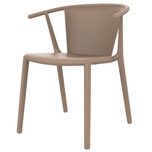 STEELY STACKABLE CHAIR, injected in fiberglass with PP. Find it on MisterWils. More than 4000sqm of showroom and warehouse.