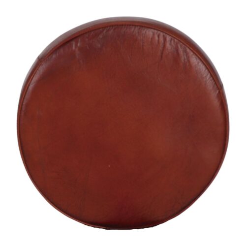 PLAIN LEATHER STOOL SEAT 1