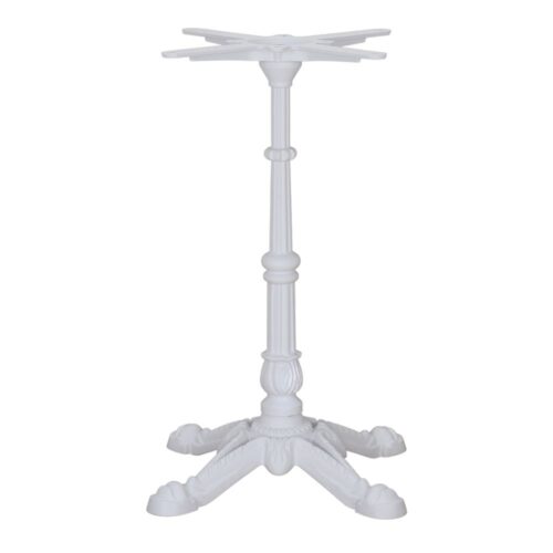 KRONOS WHITE TABLE FRAME, Bistro style. 1