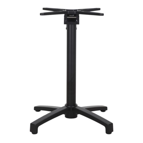 OWEN HIGH TABLE FRAME made of aluminium, foldable.