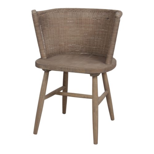 YOTAM RATTAN CHAIR Windsor/Ercol style made of braided natural rattan. Find it on MisterWils. More than 4000sqm of showroom and warehouse. 1
