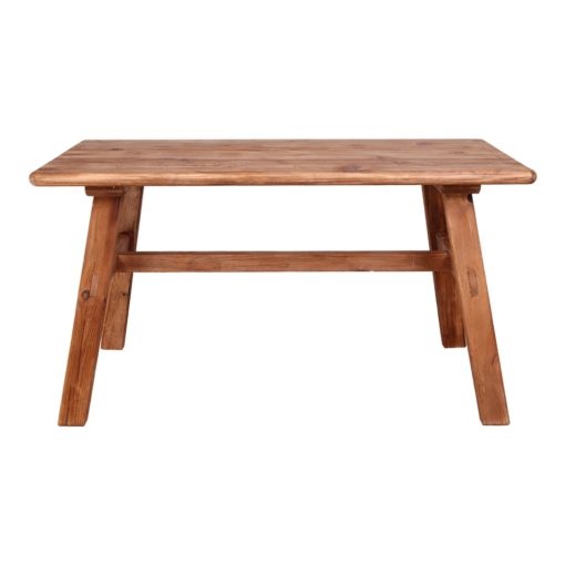 FINLAND Mesa estilo rústico vintage fabricada en madera de pino reciclado. Encuéntrala en MisterWils. Más de 4000m² de exposición y almacén.
