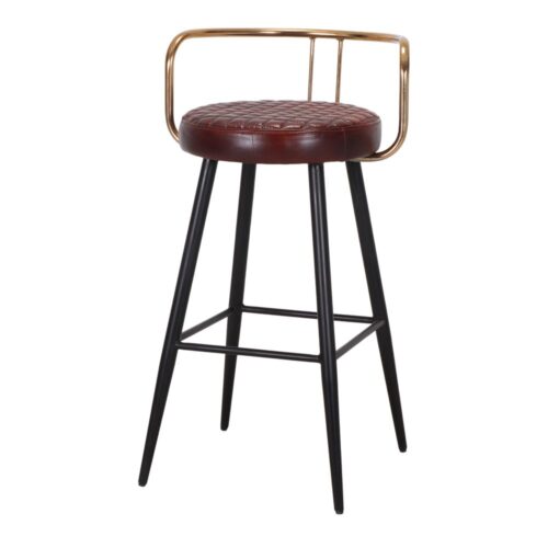 THABO LEATHER STOOL