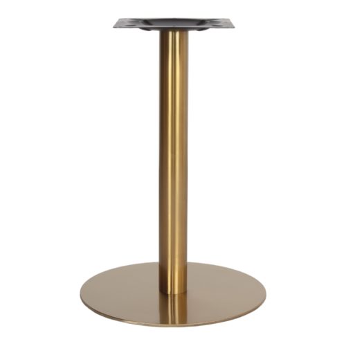 CHAMBERLIN TABLE FRAME Mid Century style made of steel with gold plated finishing. Find it on MisterWils. More than 4000sqm of showroom and warehouse.