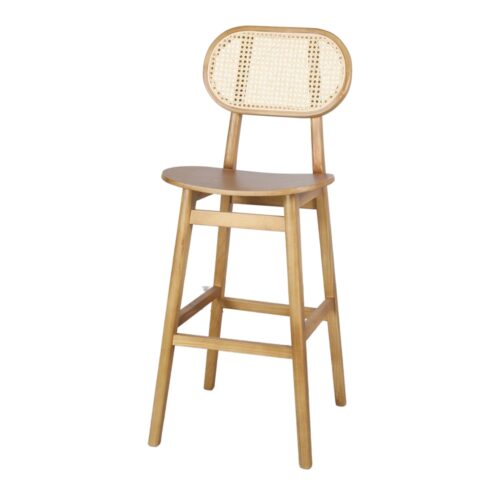 BRISBANE WOODEN HIGH STOOL Bistro style. Find it on MisterWils. More than 4000sqm of showroom and warehouse.