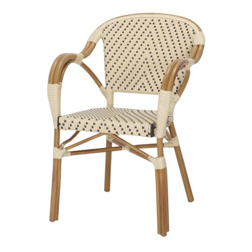 ANGELES OUTDOOR CHAIR Bistro style. 1