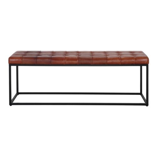VELIKA LEATHER BENCH