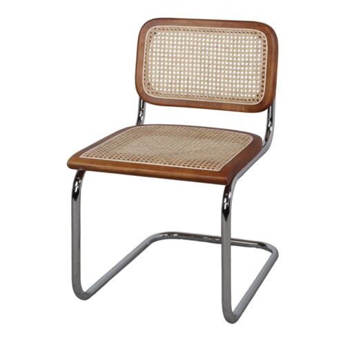 KIEV GRID CHAIR made of wood and enea grid. Find it on MisterWils. More than 4000sqm of showroom and warehouse. brown 1
