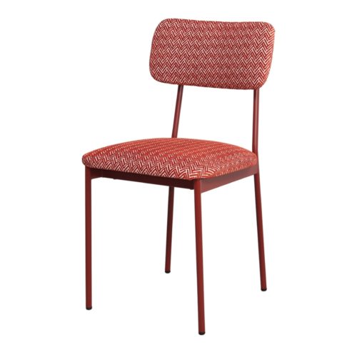 misterwils sacramento praslin upholstered chair terracotta 1