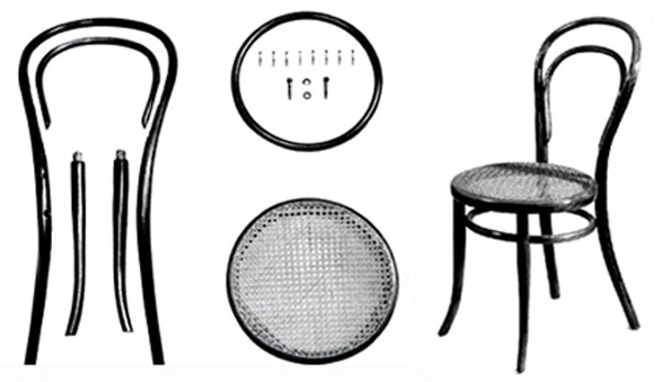 Thonet-Chair-Pieces Thornet Chair Pieces