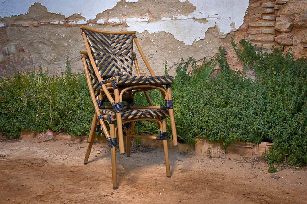 Bistro Style Stacking Chairs