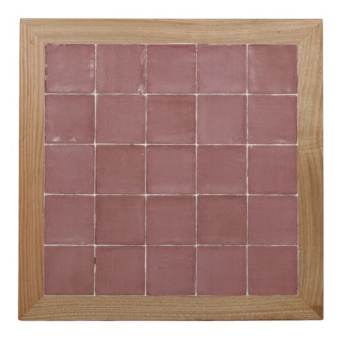 MICAELA WOOD AND CERAMIC TABLETOP Mediterranean style