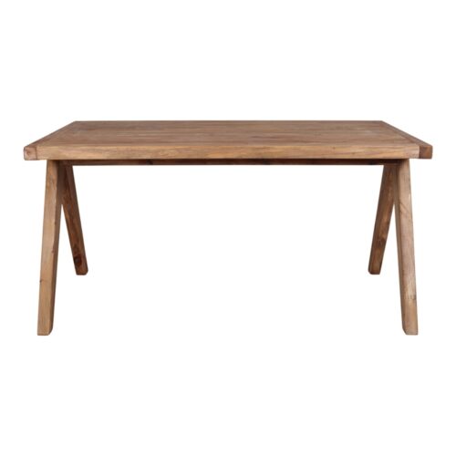 MINADRA WOODEN TABLE mediterranean style made of recycled pinewood. Find it on MisterWils. More than 4000sqm of showroom and warehouse.