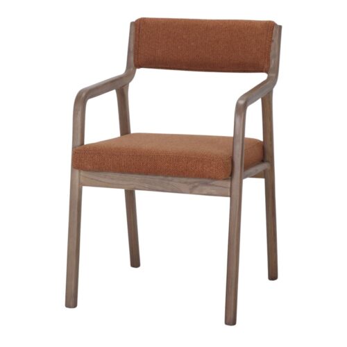 KUMSU UPHOLSTERED WOODEN CHAIR