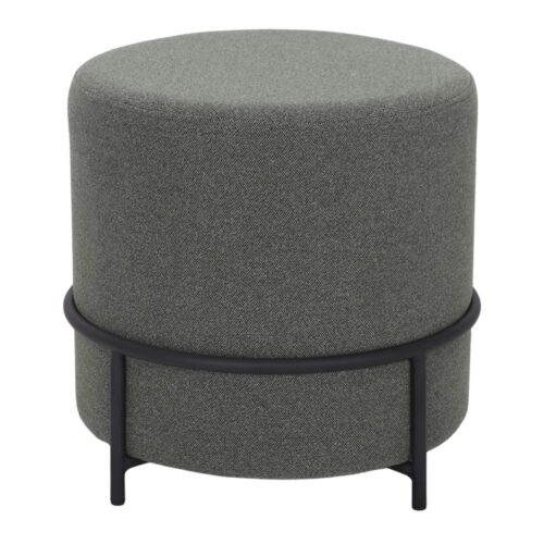 MACARON UPHOLSTERED PUFF Contemporary style. grass green 1