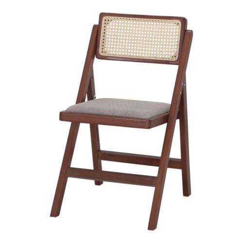 SERVEY FOLDING WOODEN CHAIR, contemporary style. 1