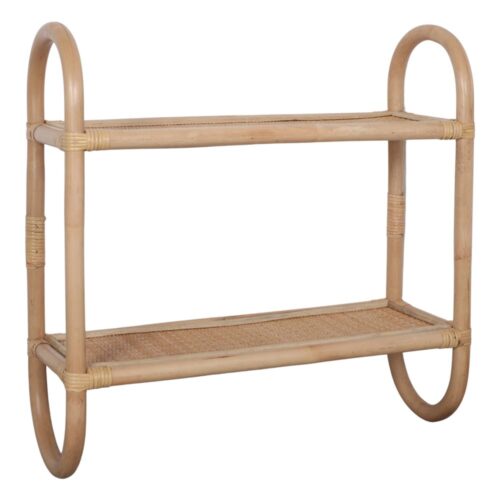 PORNER RATTAN SHELF, mediterranean style 1