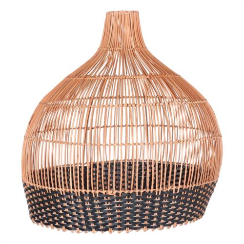 INTRICATE RATTAN LAMPSHADE Nordic style. maxi 1