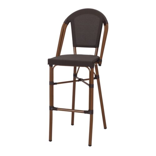 BRITON OUTDOOR HIGH STOOL Bistro style 1
