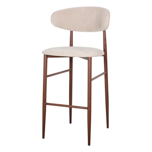 PRESLEY UPHOLSTERED HIGH STOOL