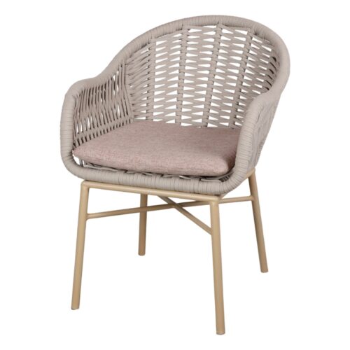 OMELIE METAL AND CORD CHAIR Contemporary style. Find it on MisterWils. More than 4000sqm of showroom and warehouse.