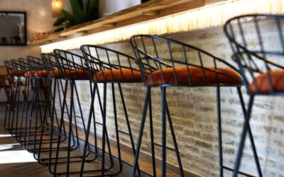 This season’s stools for restaurant decoration