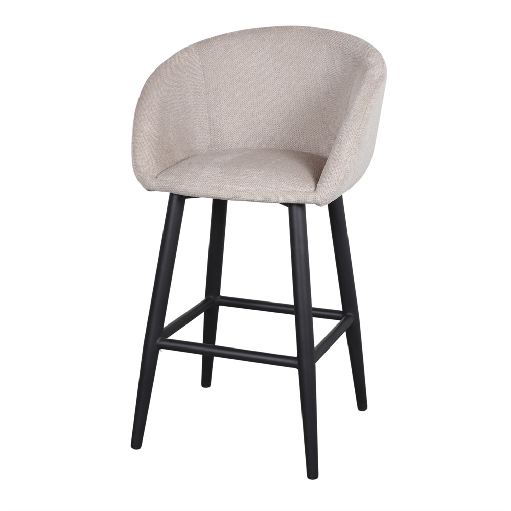 SAGARI KITCHEN STOOL Contemporary style. Find it on MisterWils. More than 4000m² of showroom and warehouse. beige 3/4