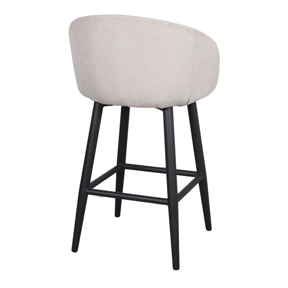 SAGARI KITCHEN STOOL Contemporary style. Find it on MisterWils. More than 4000m² of showroom and warehouse. beige back