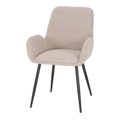 MAXWELL UPHOLSTERED CHAIR Contemporary style. roasted 1