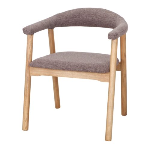 GROF WOODEN CHAIR, Nordic style brown 1