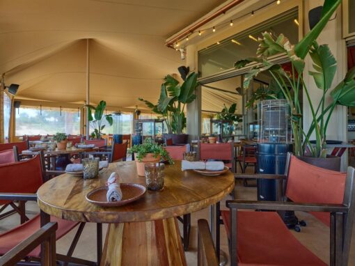 The pure essence of the Mediterranean, Oyana, a beachfront restaurant.