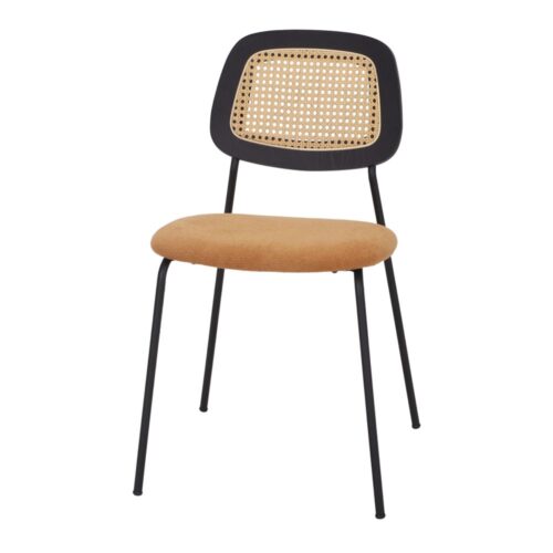 MELITA UPHOLSTERED CHAIR Mid Century style. 1