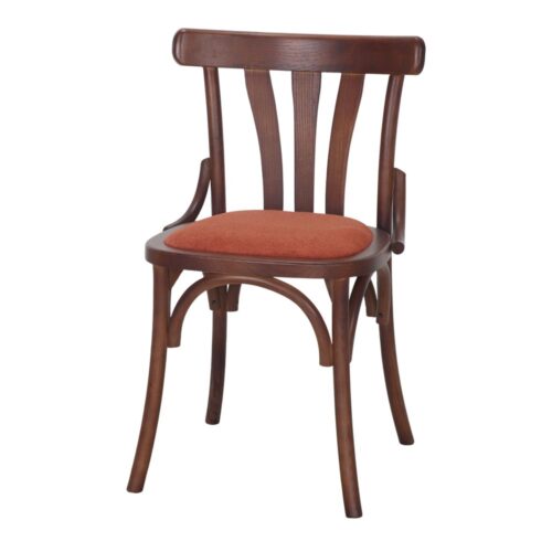 POSEIDON WOODEN CHAIR Bistró style. tile 1