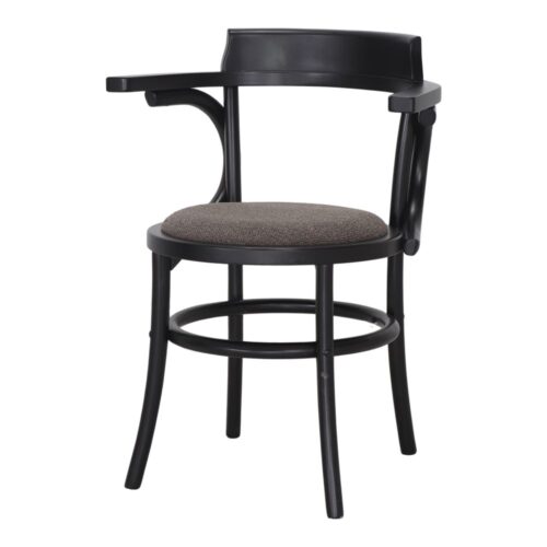 KOTAN WOODEN CHAIR upholstered in textile. 1