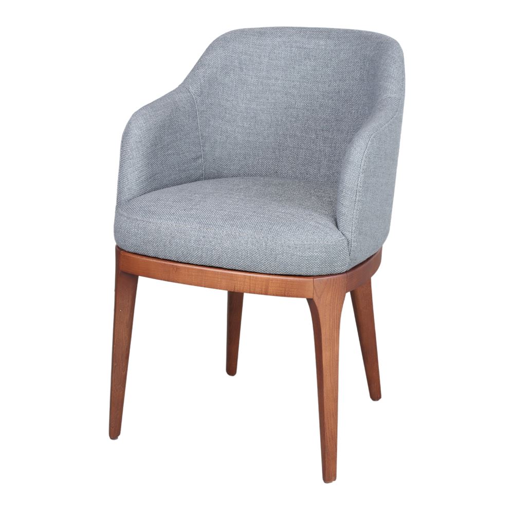 BOLONIA UPHOLSTERED CHAIR, contemporary style indigo 1