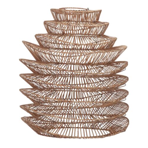 BOMON RATTAN LAMPSHADE. 1