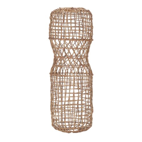 COLBERT RATTAN LAMPSHADE. 1
