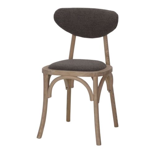 MALENY WOODEN CHAIR. 1
