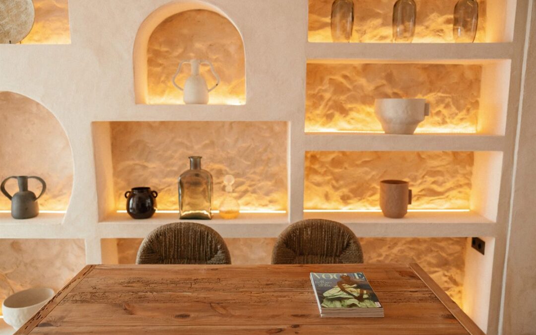 Trends: warm colors and natural materials