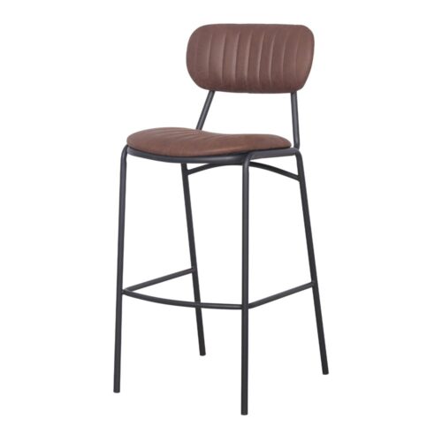 NADDY HIGH STOOL Industrial style brown