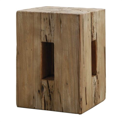 TRESA SIDE TABLE. Rustic style