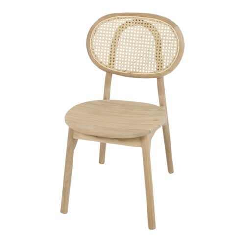 ADALINE WOODEN CHAIR | Rustic style 3
