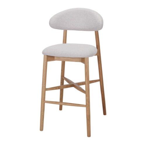 NOVAL WOODEN HIGH STOOL