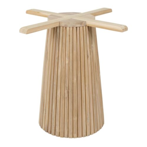 HONEY WOODEN TABLE FRAME Japandi style | Misterwils furniture for free souls 3