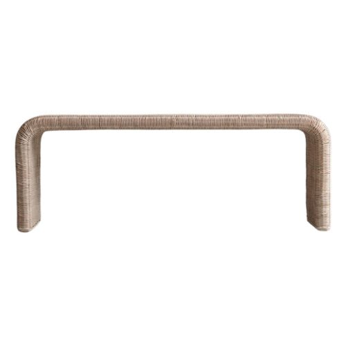 BALETTI NATURAL RATTAN BENCH. 1