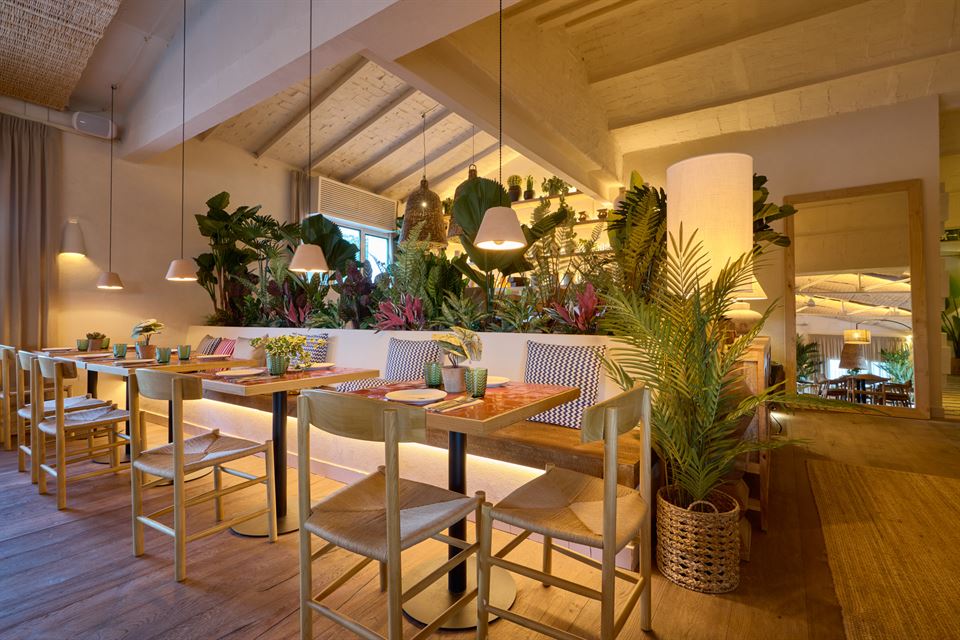 Stylish restaurant chairs and tables in 2025