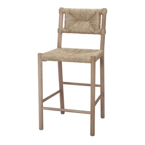 VERDIAL WOOD AND MARINE FIBER HIGH STOOL
